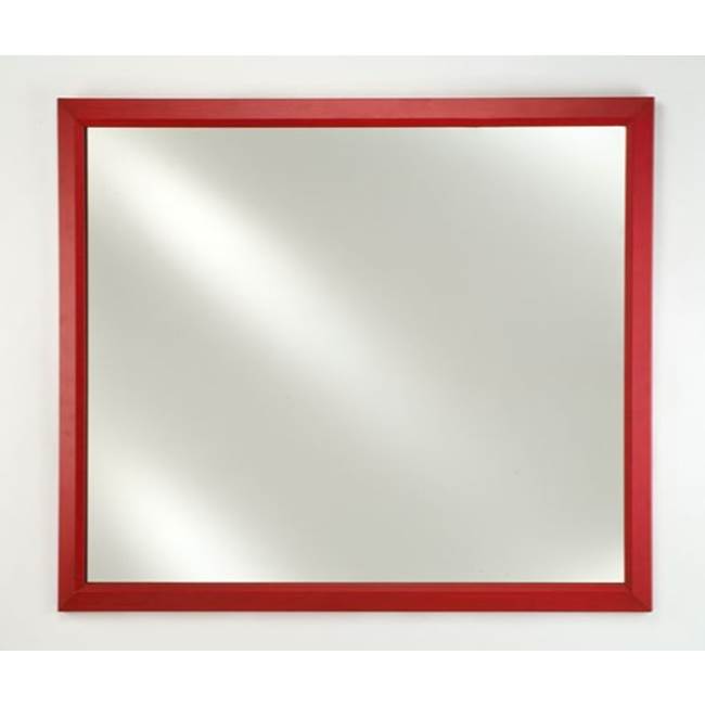 Afina Corporation Framed Mirror 24X36 Soho Fluted Chrome Plain
