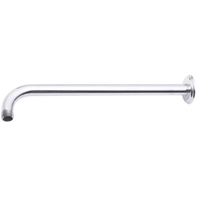California Faucets 12'' Wall Shower Arm- Round Base