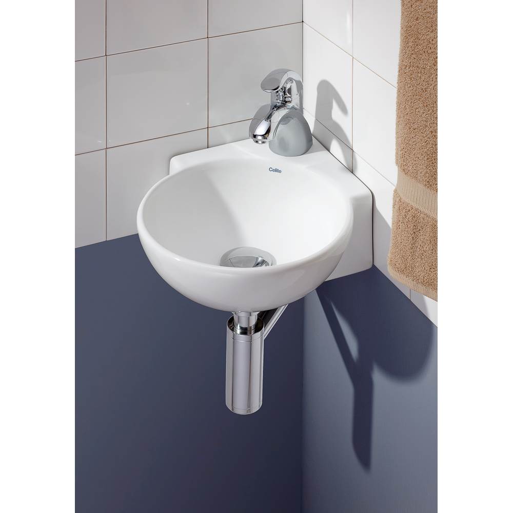 Cheviot Products CORNER Wall-Mount/Vessel Sink