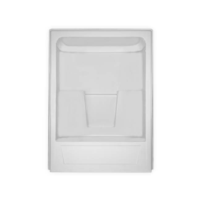 Clarion Bathware 60'' Acrylic Shower W/ 6'' Threshold - Center Drain