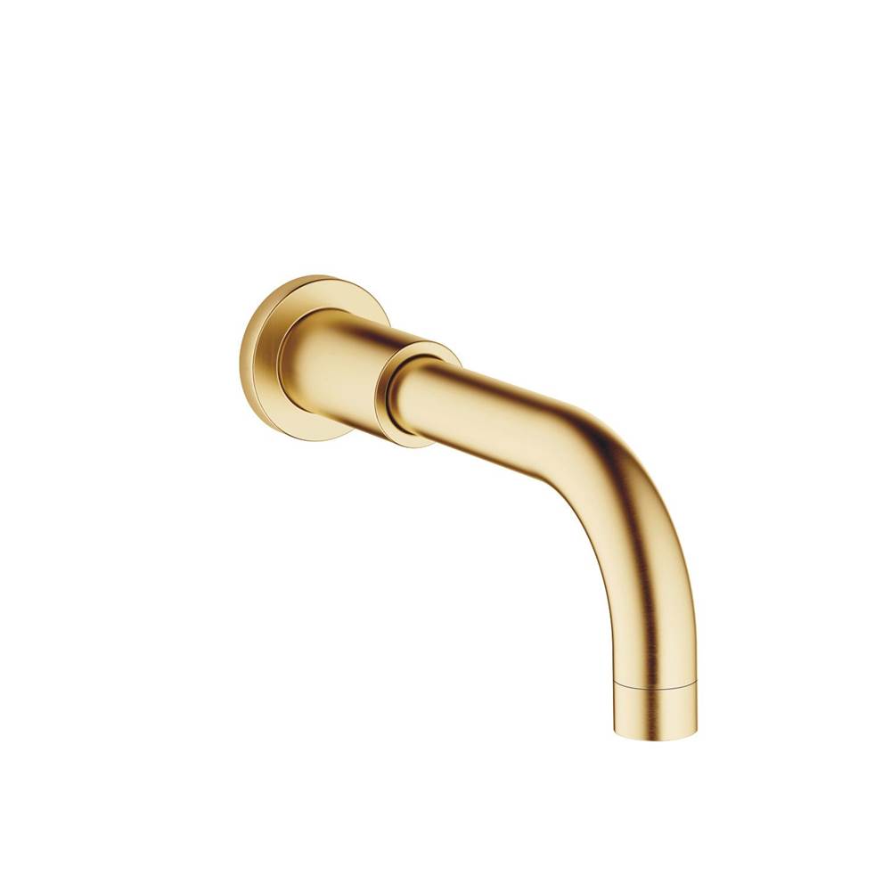 Dornbracht Tara Tub Spout For Wall-Mounted Installation In Brushed Durabrass