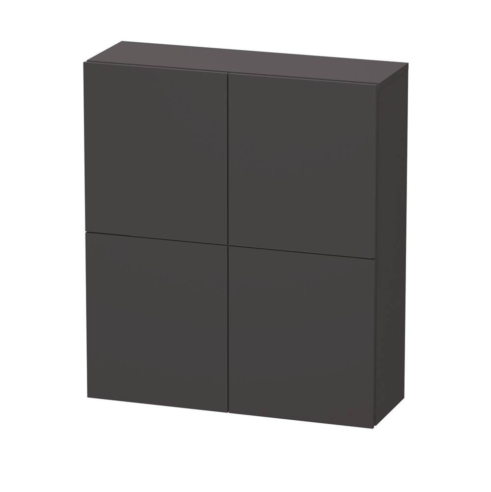 Duravit L-Cube Semi-Tall Cabinet Graphite