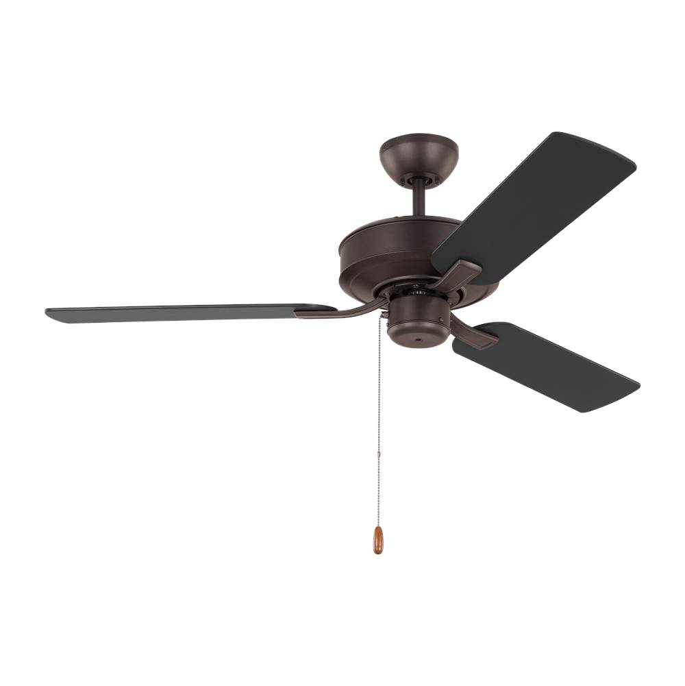 Generation Lighting Linden 48'' traditional indoor bronze ceiling fan with reversible motor