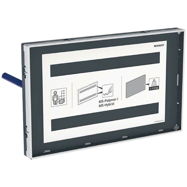 Geberit Geberit cover plate Sigma, surface-even, with sight frame