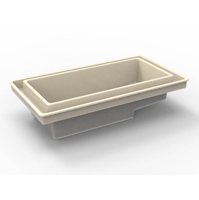Hydro Systems AUBURN 8043 METRO TUB ONLY-BISCUIT