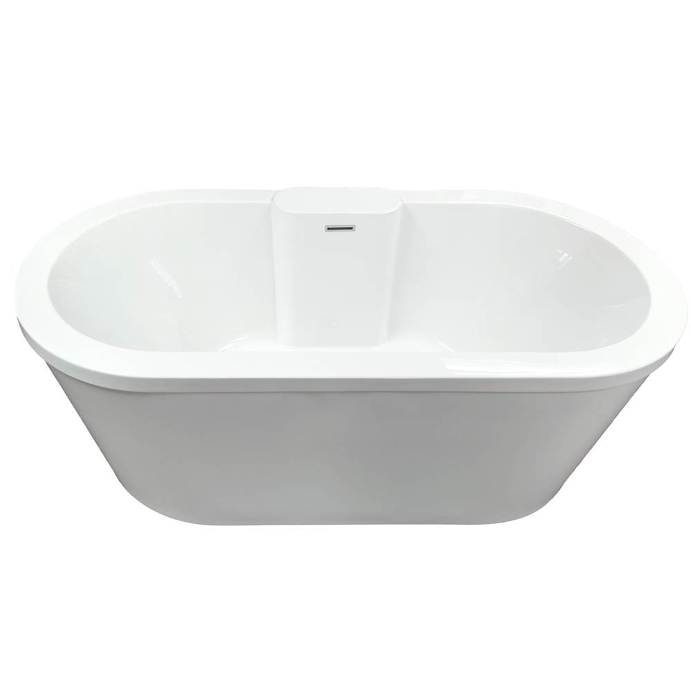 Hydro Systems EVELINE 7236 AC TUB ONLY - WHITE