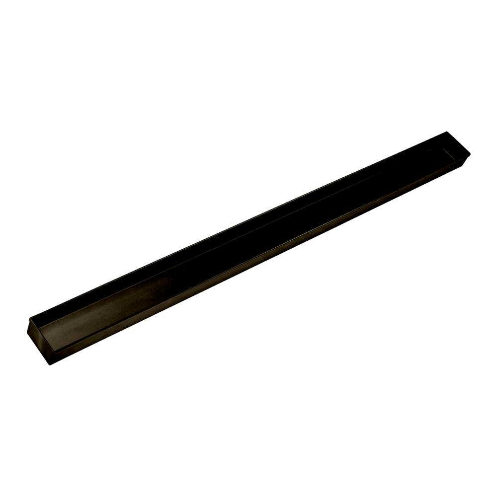 Infinity Drain 88'' Stainless Steel Closed Ended Channel for 96'' S-TIFAS 65/99 Series in Oil Rubbed Bronze
