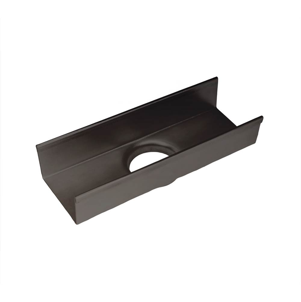 Infinity Drain 8'' Stainless Steel Outlet Section for S-TIFAS 65 Series in Oil Rubbed Bronze
