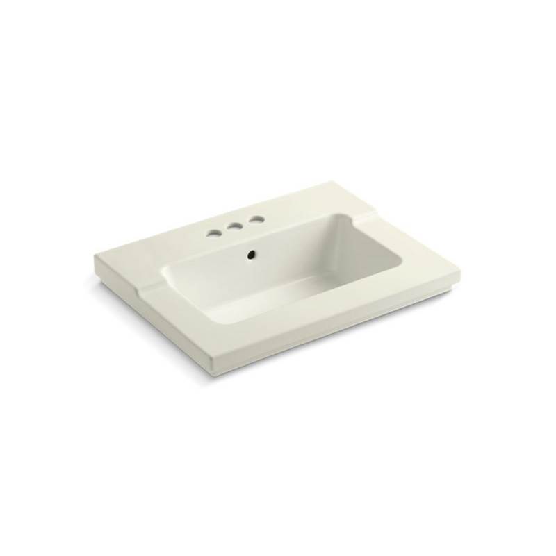 Kohler Tresham® vanity-top bathroom sink with 4'' centerset faucet holes