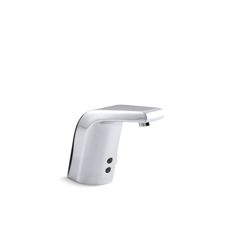 Kohler Sculpted Touchless faucet with Insight™ technology and temperature mixer, AC-powered