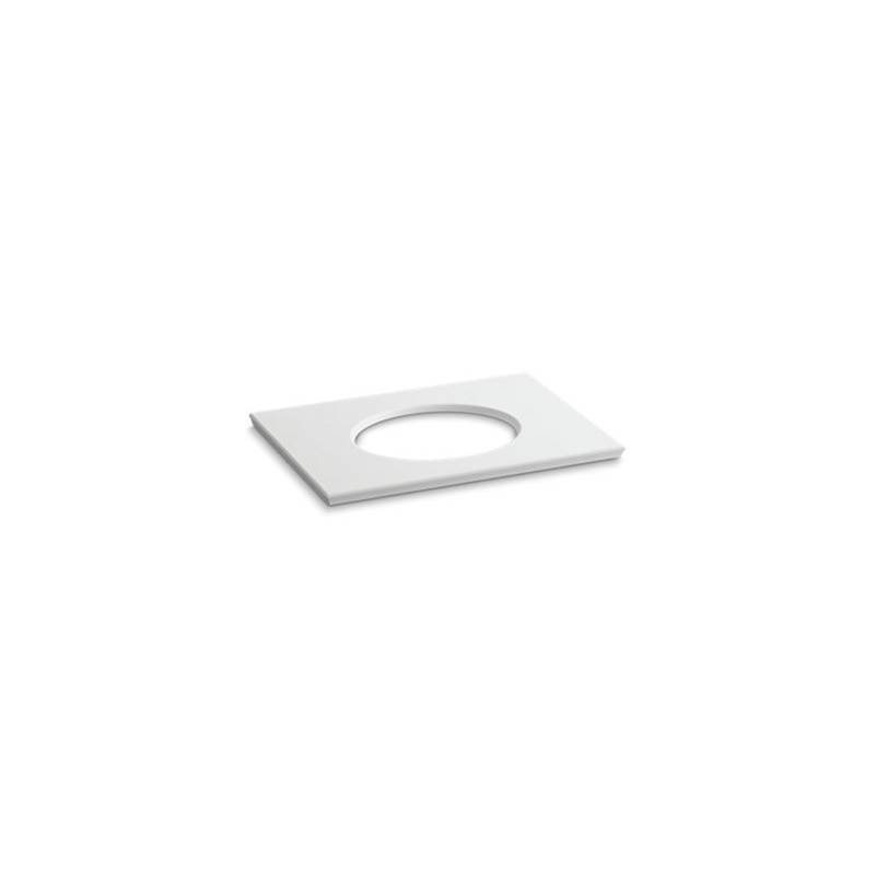 Kohler Solid/Expressions® 31'' vanity-top with single Verticyl® oval cutout