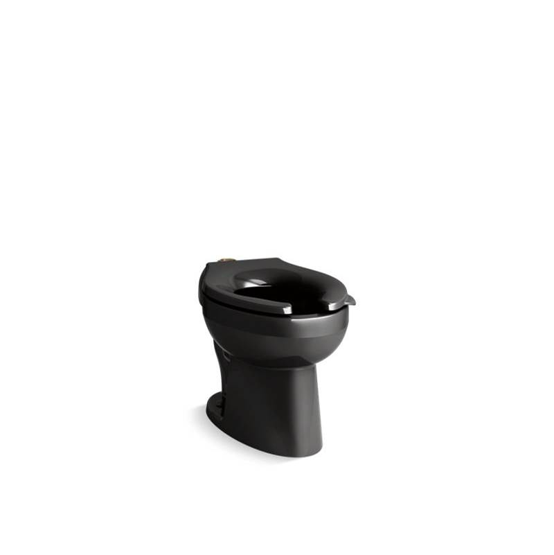 Kohler Wellcomme™ Ultra Floor-mounted top spud flushometer bowl