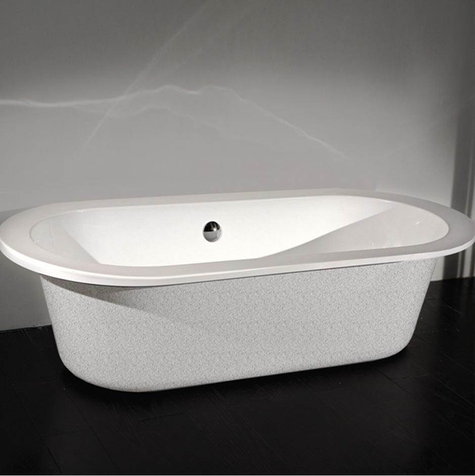 Lacava Under-counter or self-rimming soaking bathtub made of lucite acrylic