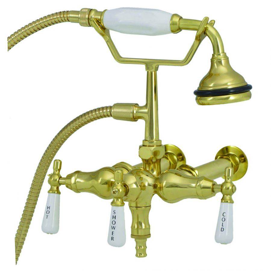 Maidstone Wall Mount English Telephone Faucet - Down Spout