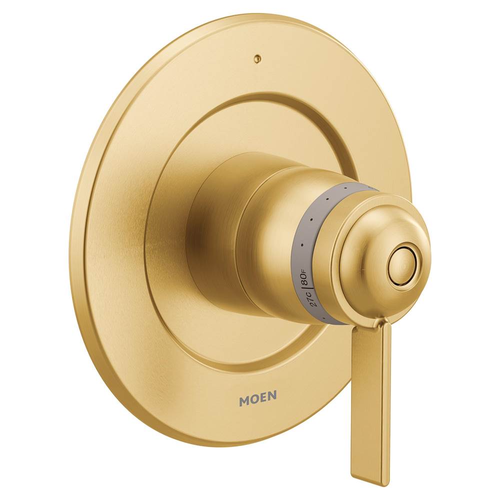 Moen Cia ExactTemp Thermostatic Valve Trim Kit in Brushed Gold (Valve Sold Separately)