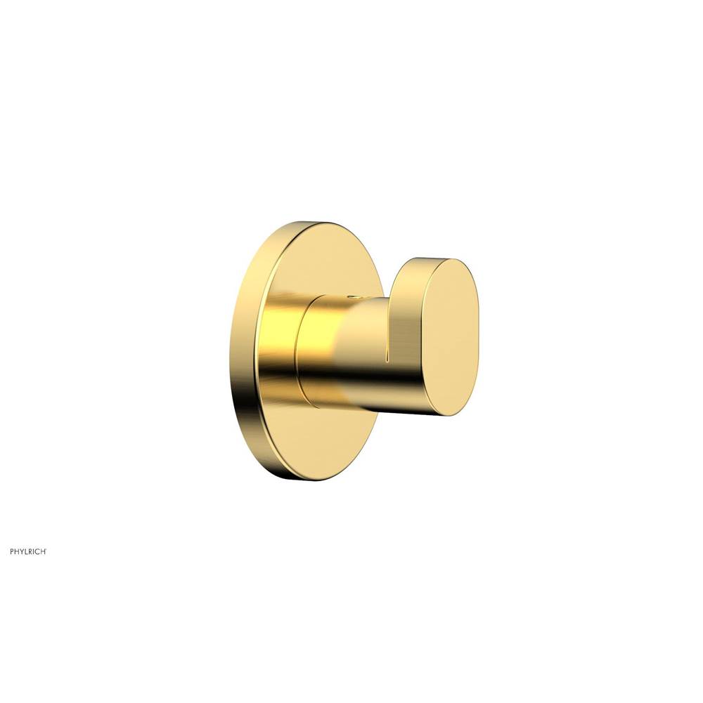 Phylrich ROND Robe Hook in Satin Gold
