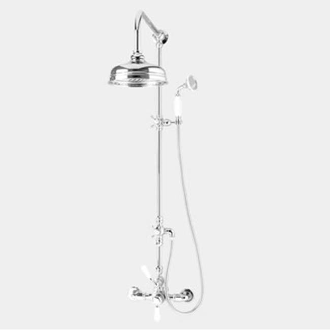 Sigma Butler Mill 1/2'' Exposed Thermostatic Shower Set With  Polished Nickel Pvd .43