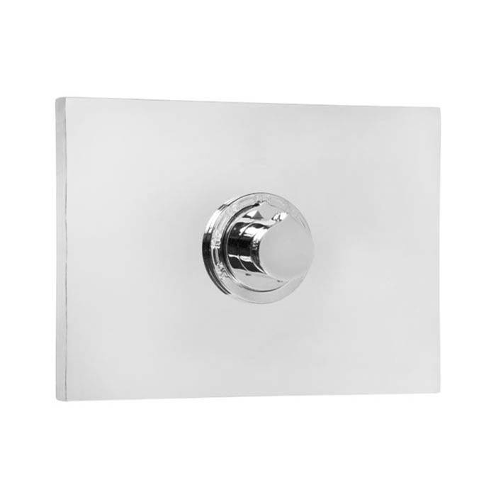 Sigma 3/4'' Thermostatic Set with 6'' X  9'' RECTANGULAR TRIM PLATE NUANCE SATIN NICKEL PVD .42