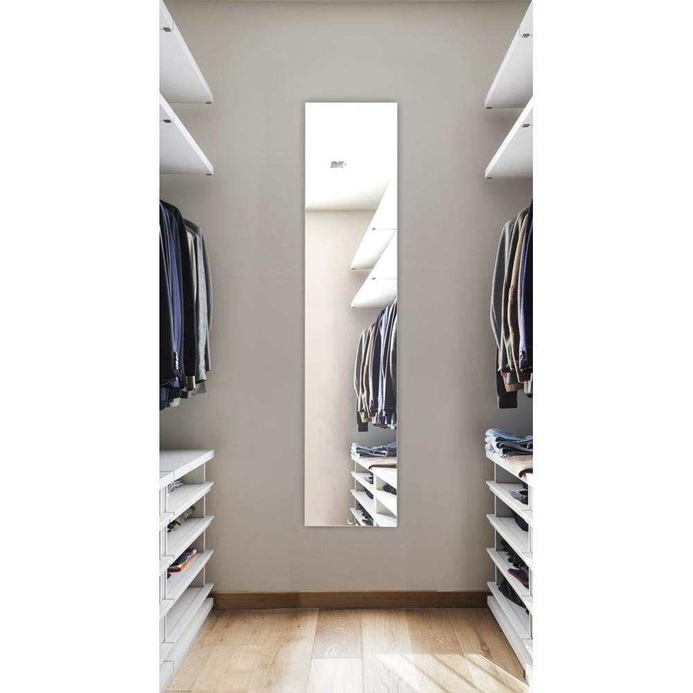 SIDLER® Tall Full Length Mirror Door with Right hinge W 15 1/4'' / H 60'' / D 6''
