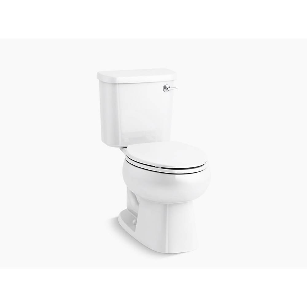 Sterling Plumbing Windham™ Two-piece elongated 1.28 gpf toilet with right-hand trip lever