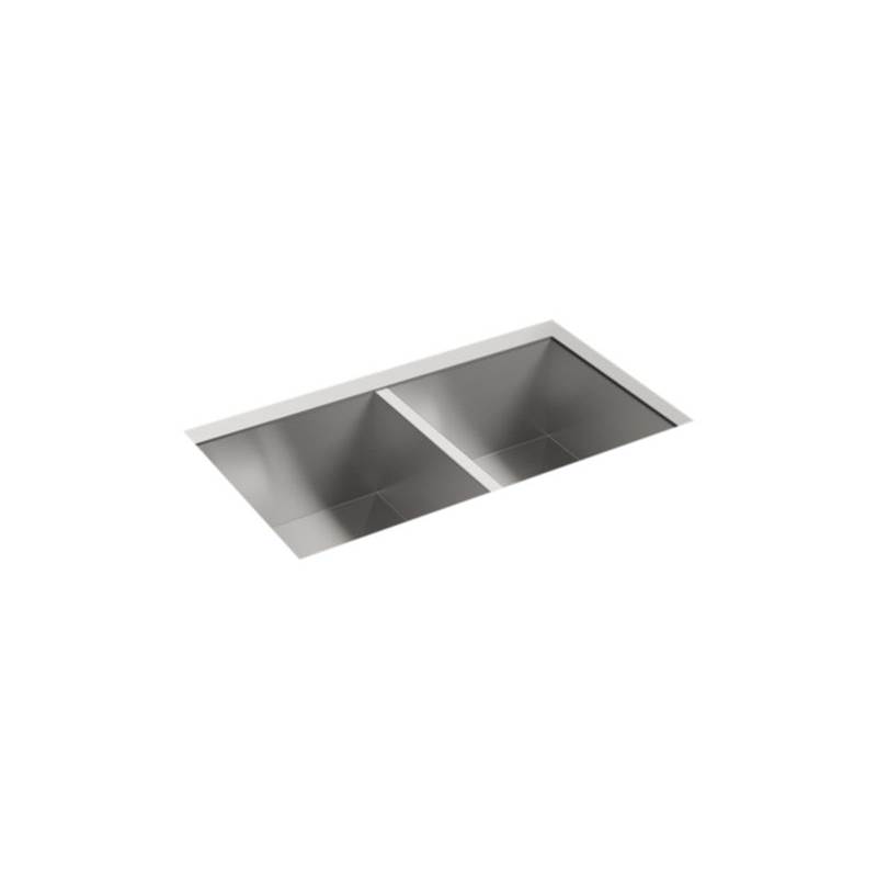 Sterling Plumbing Ludington® 32'' x 18-5/16'' x 9-5/16'' Undermount double-equal kitchen sink