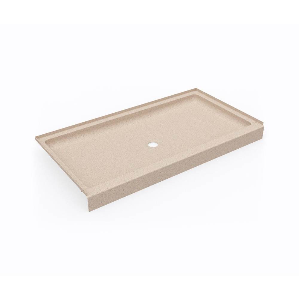 Swan SS-3260 32 x 60 Swanstone® Alcove Shower Pan with Center Drain in Bermuda Sand