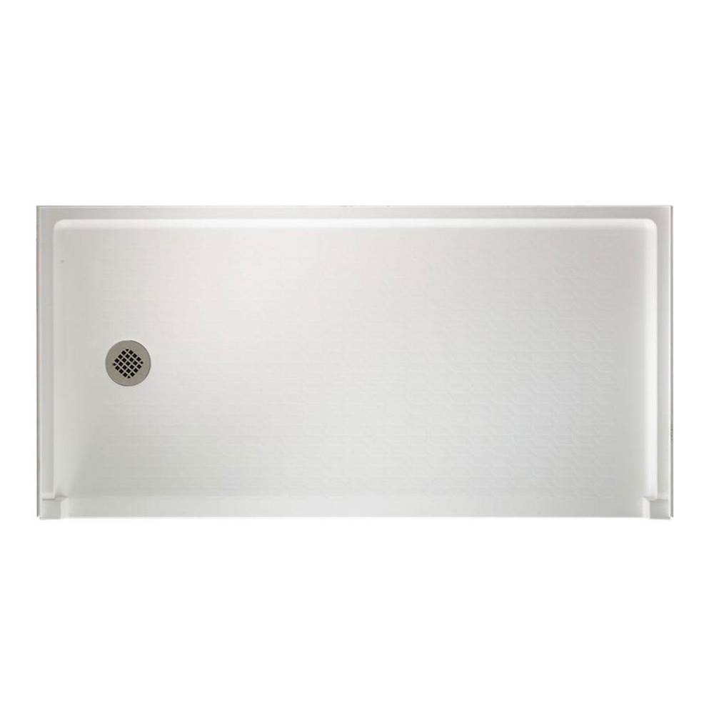 Swan SBF-3060 30 x 60 Swanstone Alcove Shower Pan with Right Hand Drain in Birch