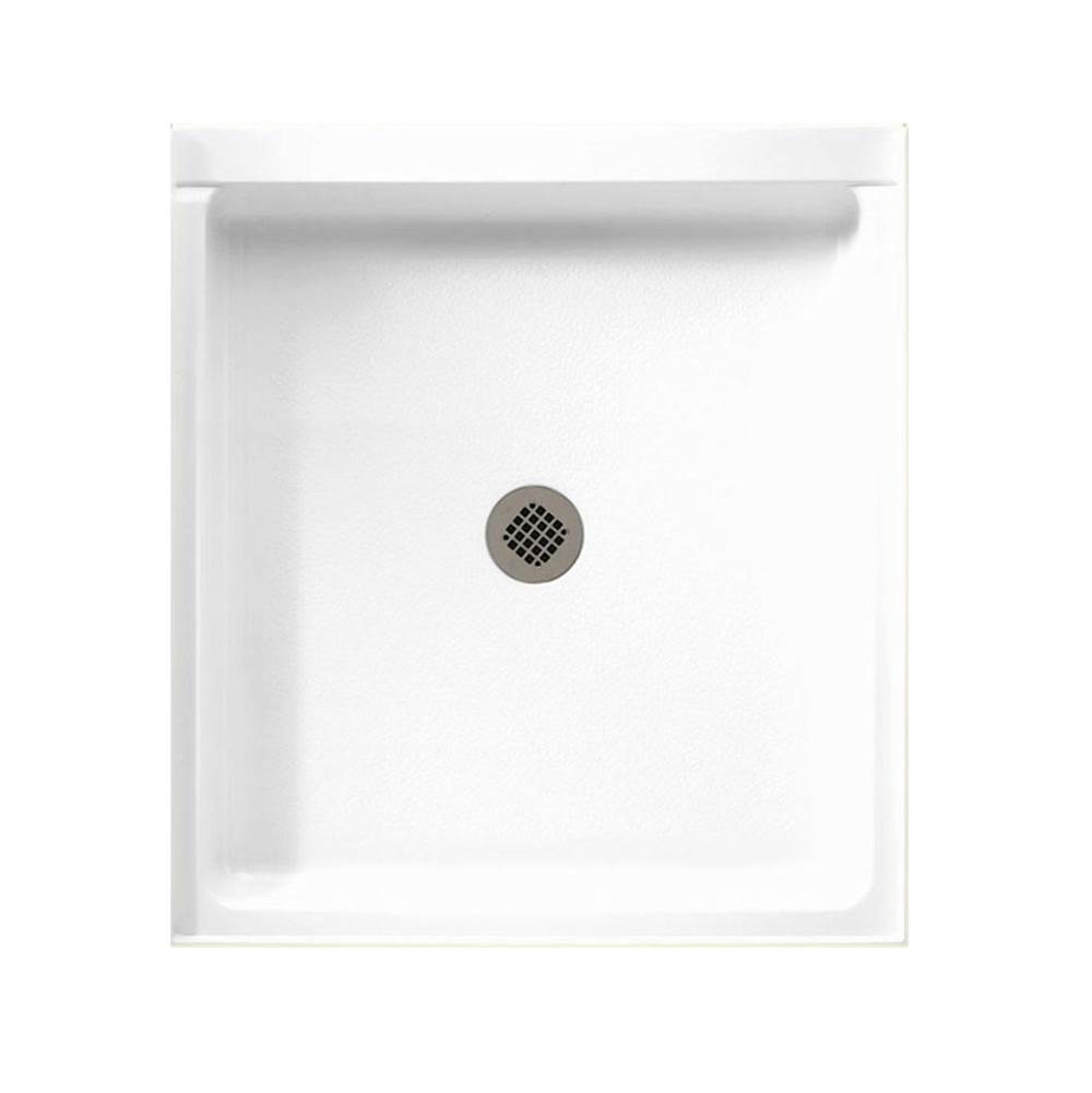Swan R-4236 42 x 36 Veritek Alcove Shower Pan with Center Drain in White