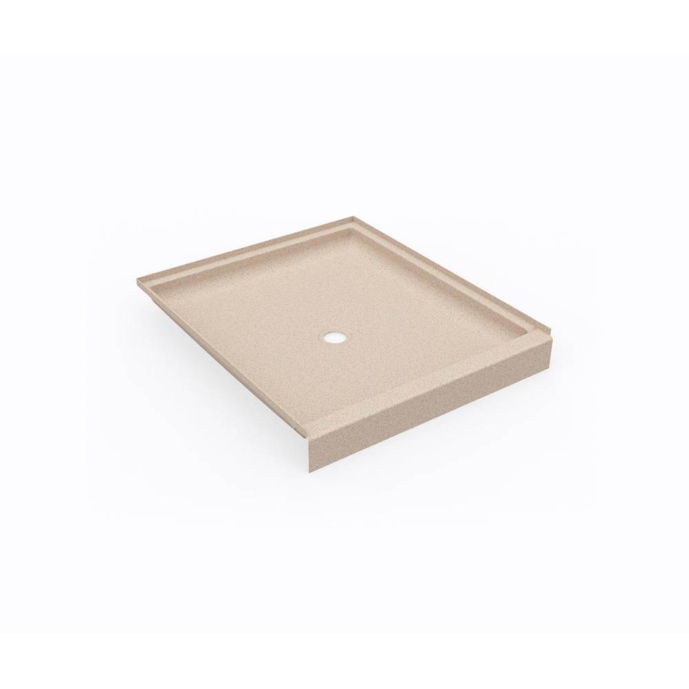 Swan SS-4236 42 x 36 Swanstone® Alcove Shower Pan with Center Drain in Bermuda Sand