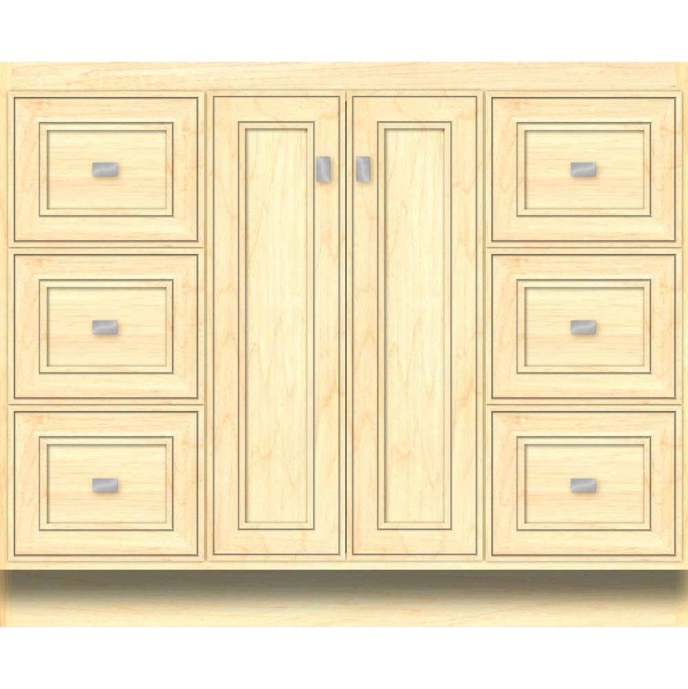 Strasser Woodenworks 42 X 18 X 34.5 Montlake View Vanity Deco Miter Nat Maple Sb