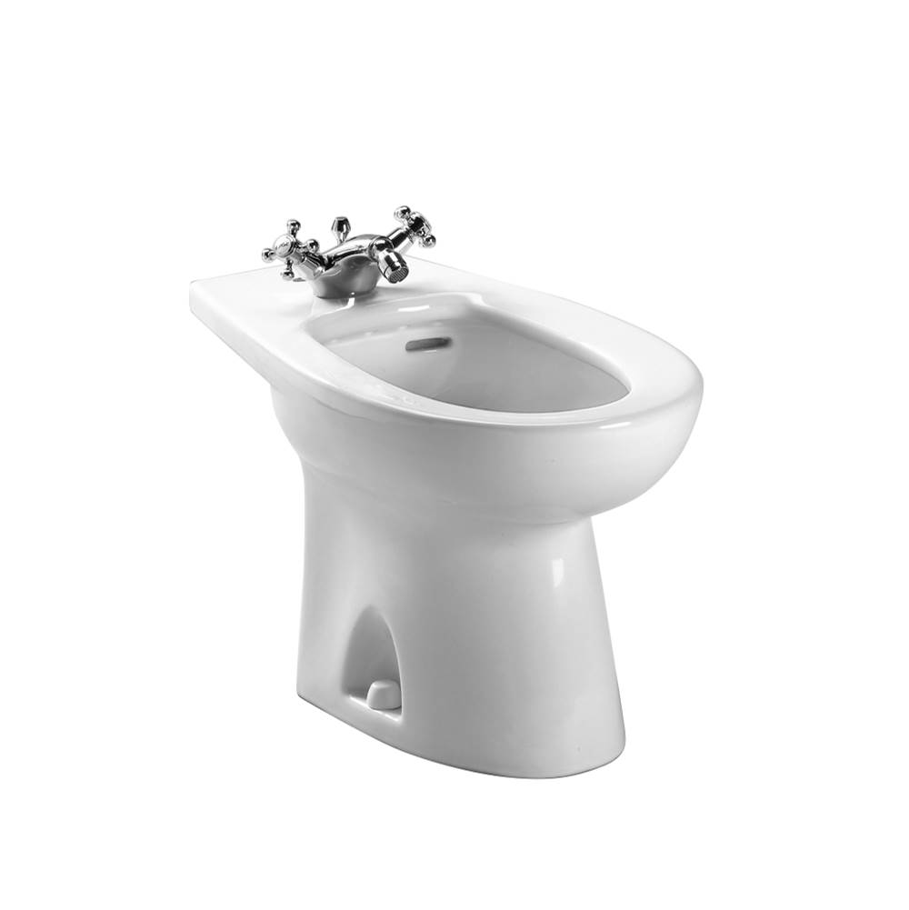 TOTO Toto® Piedmont® Single Hole Deck Mounted Faucet Bidet, Cotton White