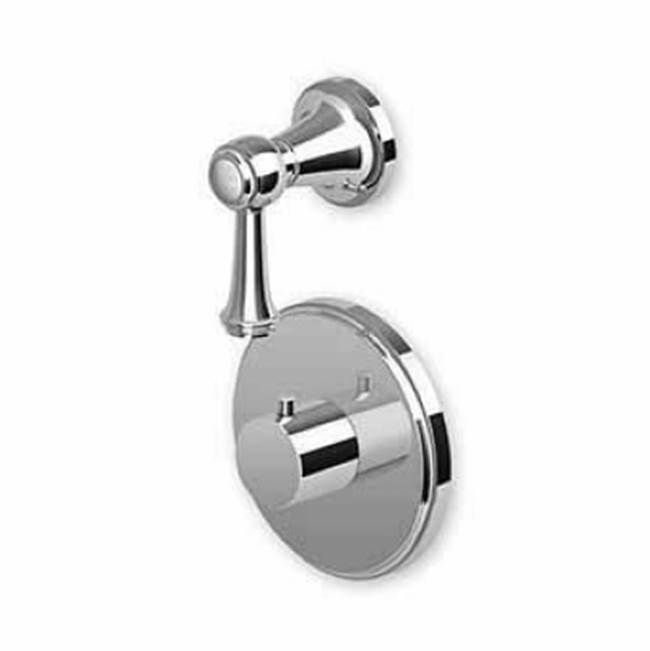 Zucchetti USA Built-in thermostatic shower mixer and 2/3 way diverter.